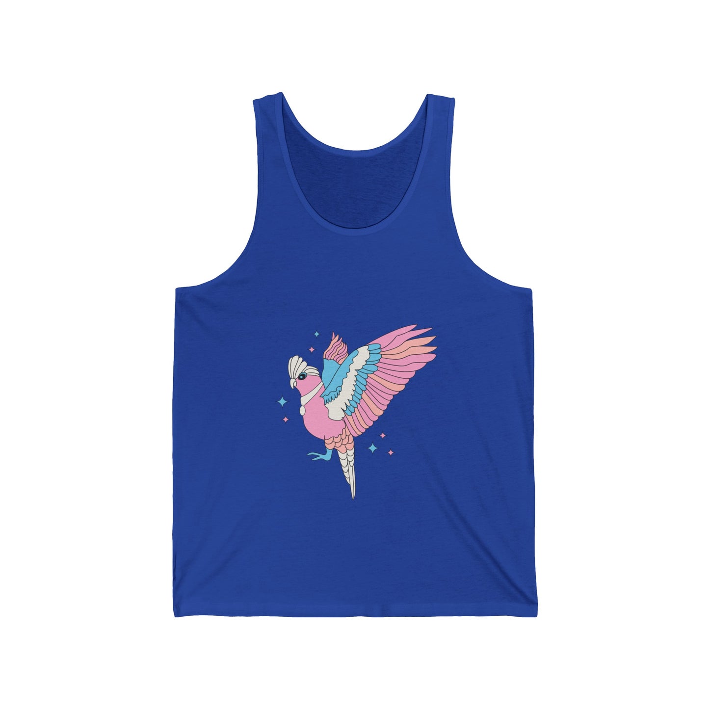 "Parent Pride Tank Top: Supportive Wear for Trans Families"