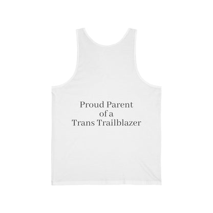 "Parent Pride Tank Top: Supportive Wear for Trans Families"