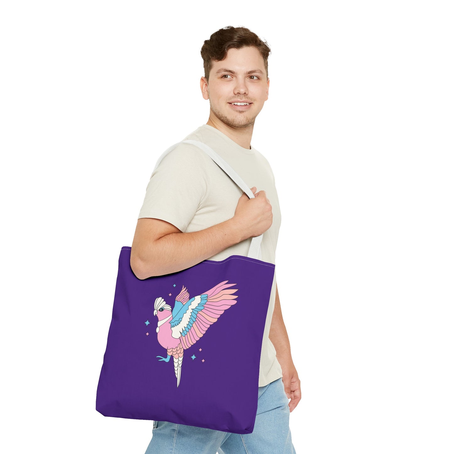 "Parent Pride Tote Bag: Carry Support for Trans Families"