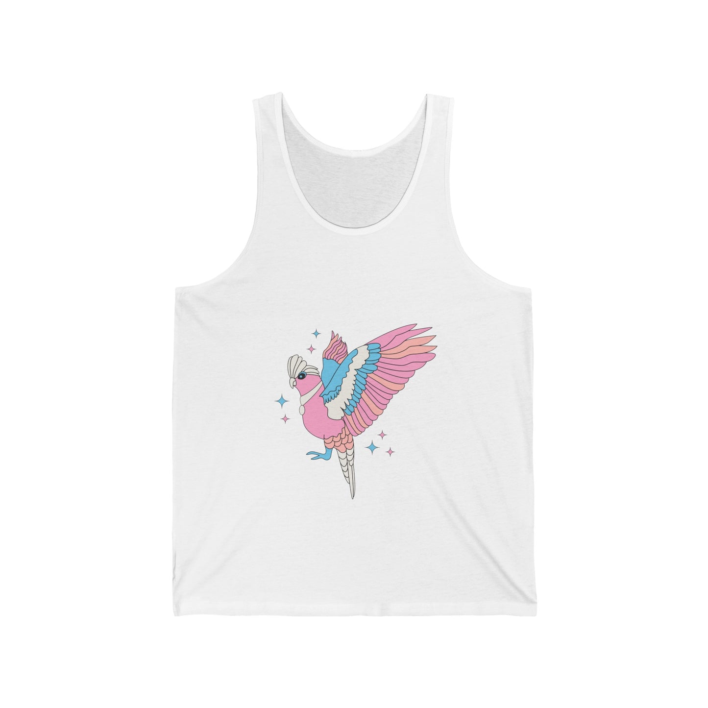 "Parent Pride Tank Top: Supportive Wear for Trans Families"